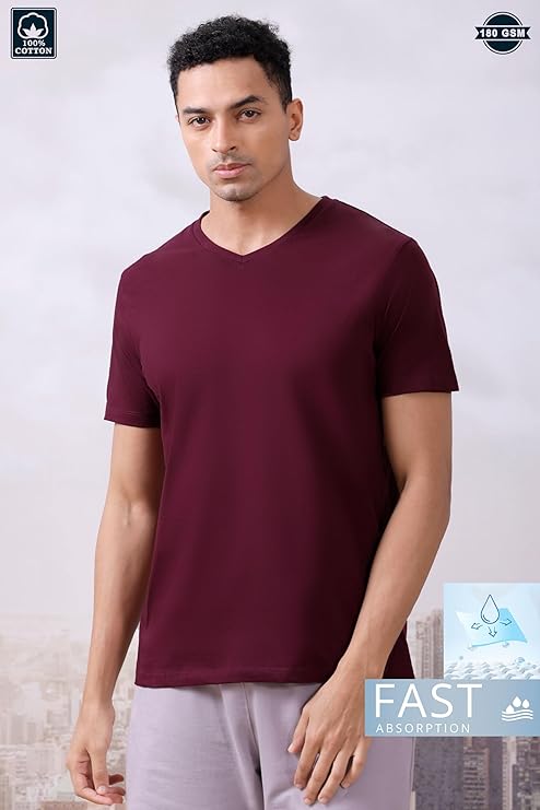 Photo 4 of 6 - French Eagle Mens Vneck Tshirt | FrenchEagle