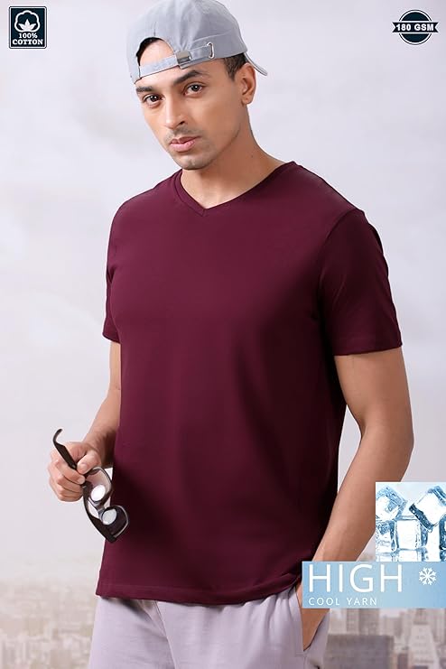 Photo 3 of 6 - French Eagle Mens Vneck Tshirt | FrenchEagle