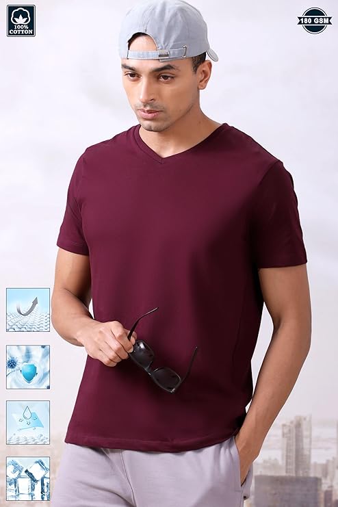 Photo 5 of 6 - French Eagle Mens Vneck Tshirt | FrenchEagle